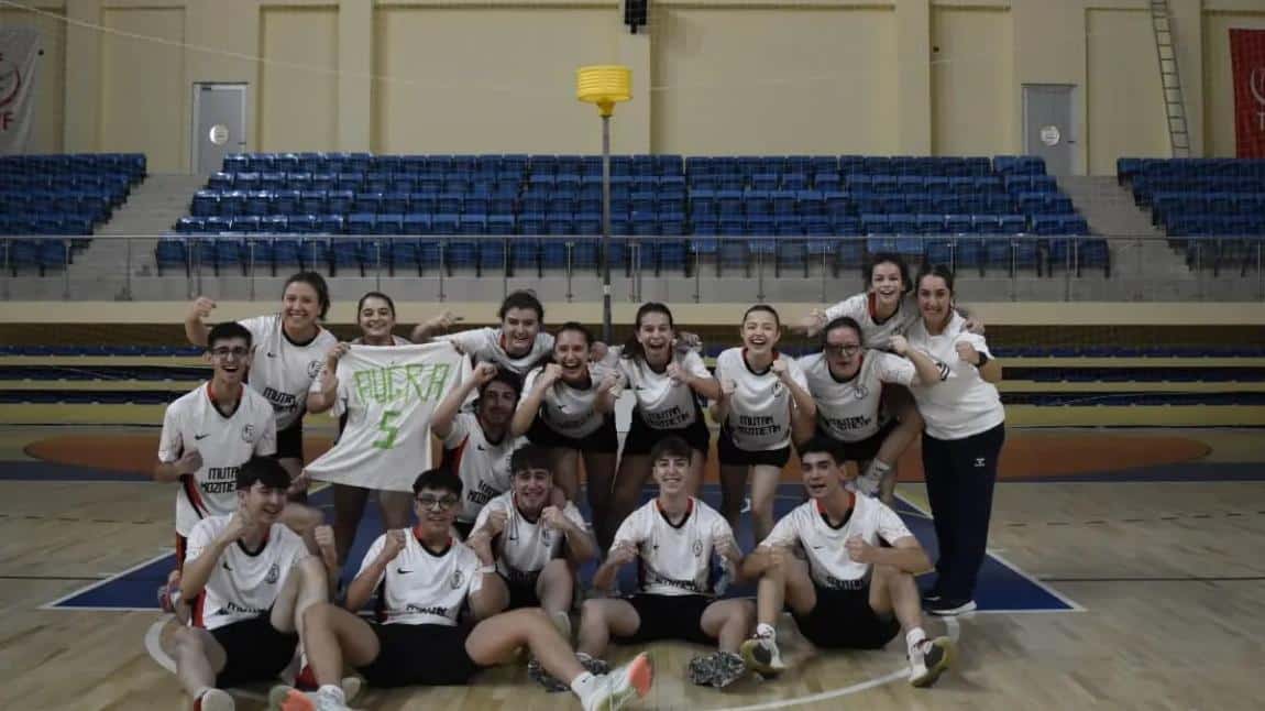 Okulumuz Korfbol Takımı Final Müsabakalarına Katılma Hakkı Kazandı. 